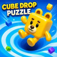 Cube Drop Puzzle